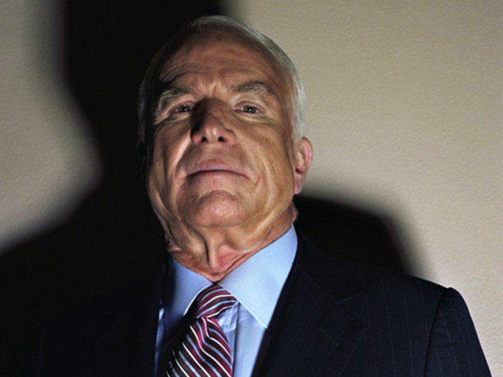 Il senatore repubblicano dell'Arizona John McCain, uomo ombra della diplomazia Usa.