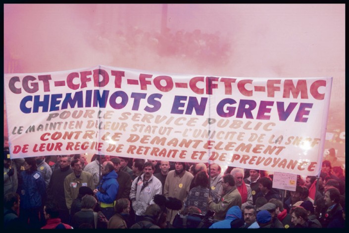 gli scioperi in Francia nel 1995